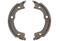 Brake Shoe Kit, parking brake 9370 ABS