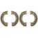 Brake Shoe Kit, parking brake 9377 ABS