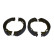 Brake Shoe Kit, parking brake ADA104102 Blue Print