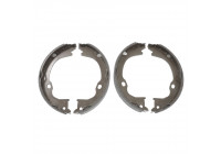 Brake Shoe Kit, parking brake ADA104114 Blue Print