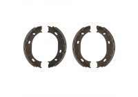 Brake Shoe Kit, parking brake ADBP410039 Blue Print