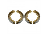 Brake Shoe Kit, parking brake ADBP410048 Blue Print