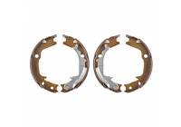 Brake Shoe Kit, parking brake ADG04130 Blue Print