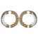 Brake Shoe Kit, parking brake ADG04133 Blue Print