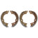 Brake Shoe Kit, parking brake ADG04150 Blue Print