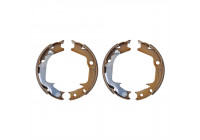 Brake Shoe Kit, parking brake ADG04167 Blue Print