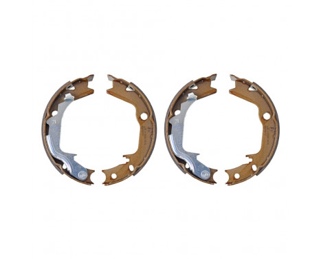 Brake Shoe Kit, parking brake ADG04167 Blue Print