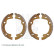 Brake Shoe Kit, parking brake ADG04169 Blue Print, Thumbnail 2