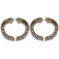 Brake Shoe Kit, parking brake ADH24126 Blue Print