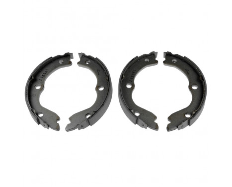 Brake Shoe Kit, parking brake ADN14162 Blue Print