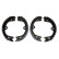Brake Shoe Kit, parking brake ADN14169 Blue Print