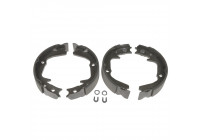 Brake Shoe Kit, parking brake ADS74115 Blue Print