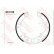 Brake Shoe Kit, parking brake GS7169 TRW