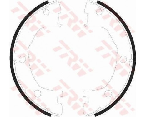 Brake Shoe Kit, parking brake GS8440 TRW, Image 2