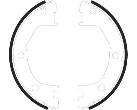 Brake Shoe Kit, parking brake GS8440 TRW, Image 3