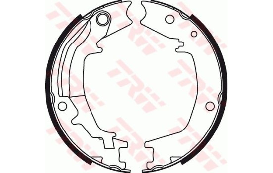 Brake Shoe Kit, parking brake GS8489 TRW