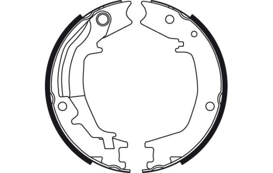 Brake Shoe Kit, parking brake GS8489 TRW, Image 2