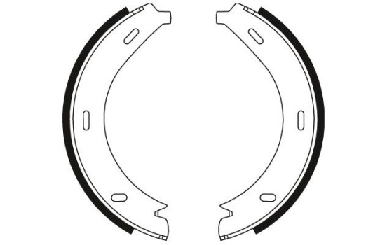 Brake Shoe Kit, parking brake GS8688 TRW, Image 2