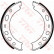 Brake Shoe Kit, parking brake GS8706 TRW, Thumbnail 2