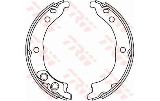Brake Shoe Kit, parking brake GS8715 TRW