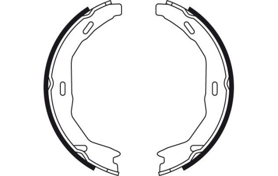 Brake Shoe Kit, parking brake GS8745 TRW, Image 3