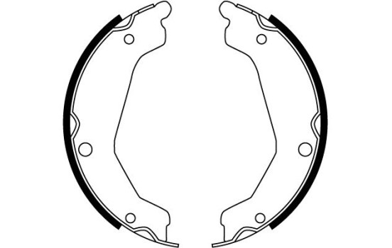 Brake Shoe Kit, parking brake GS8763 TRW, Image 2