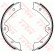 Brake Shoe Kit, parking brake GS8776 TRW