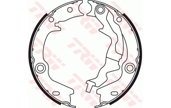 Brake Shoe Kit, parking brake GS8781 TRW