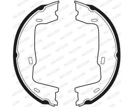 Brake Shoe Kit, parking brake PREMIER FSB227 Ferodo, Image 3