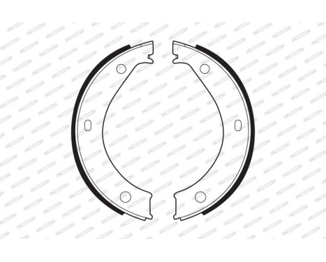 Brake Shoe Kit, parking brake PREMIER FSB272 Ferodo, Image 2