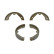 Brake Shoe Kit, parking brake PREMIER FSB4000 Ferodo