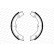 Brake Shoe Kit, parking brake PREMIER FSB4002 Ferodo