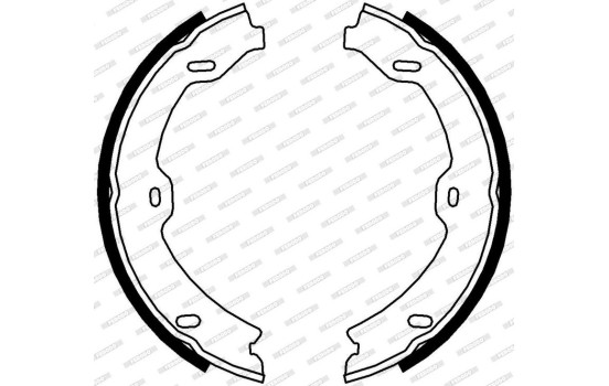 Brake Shoe Kit, parking brake PREMIER FSB4002 Ferodo, Image 3