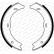 Brake Shoe Kit, parking brake PREMIER FSB4003 Ferodo, Thumbnail 3