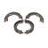 Brake Shoe Kit, parking brake PREMIER FSB4006 Ferodo