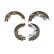 Brake Shoe Kit, parking brake PREMIER FSB4017 Ferodo