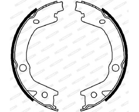 Brake Shoe Kit, parking brake PREMIER FSB4021 Ferodo, Image 2