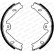 Brake Shoe Kit, parking brake PREMIER FSB4026 Ferodo