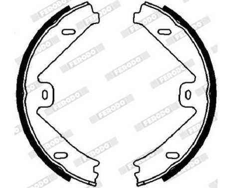 Brake Shoe Kit, parking brake PREMIER FSB4026 Ferodo, Image 2