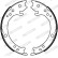 Brake Shoe Kit, parking brake PREMIER FSB4043 Ferodo, Thumbnail 2