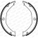 Brake Shoe Kit, parking brake PREMIER FSB4057 Ferodo, Thumbnail 2