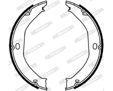 Brake Shoe Kit, parking brake PREMIER FSB4057 Ferodo, Image 2