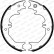 Brake Shoe Kit, parking brake PREMIER FSB4125 Ferodo