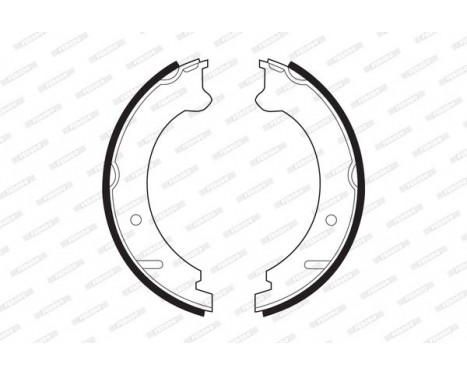 Brake Shoe Kit, parking brake PREMIER FSB522 Ferodo, Image 2