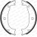 Brake Shoe Kit, parking brake PREMIER FSB546 Ferodo, Thumbnail 3