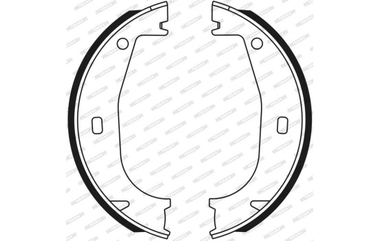 Brake Shoe Kit, parking brake PREMIER FSB546 Ferodo, Image 3
