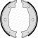 Brake Shoe Kit, parking brake PREMIER FSB592 Ferodo, Thumbnail 2