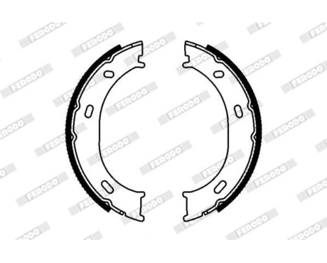 Brake Shoe Kit, parking brake PREMIER FSB624 Ferodo, Image 2