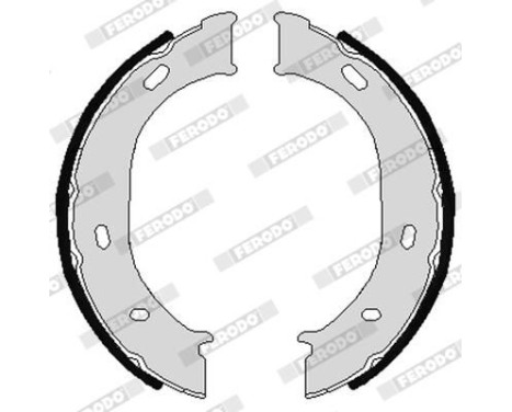 Brake Shoe Kit, parking brake PREMIER FSB624 Ferodo, Image 3