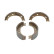 Brake Shoe Kit, parking brake PREMIER FSB624 Ferodo